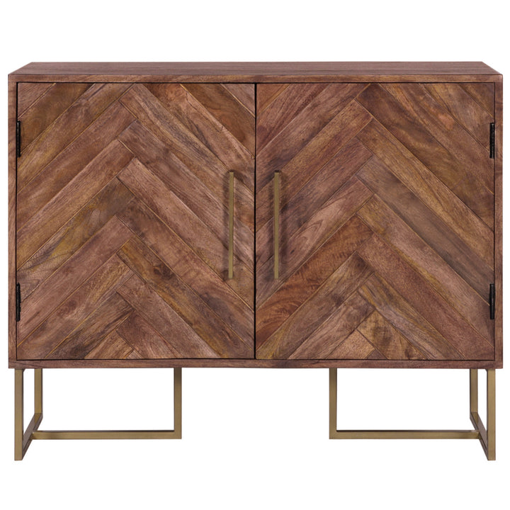 Herringbone 36" Wide Sideboard