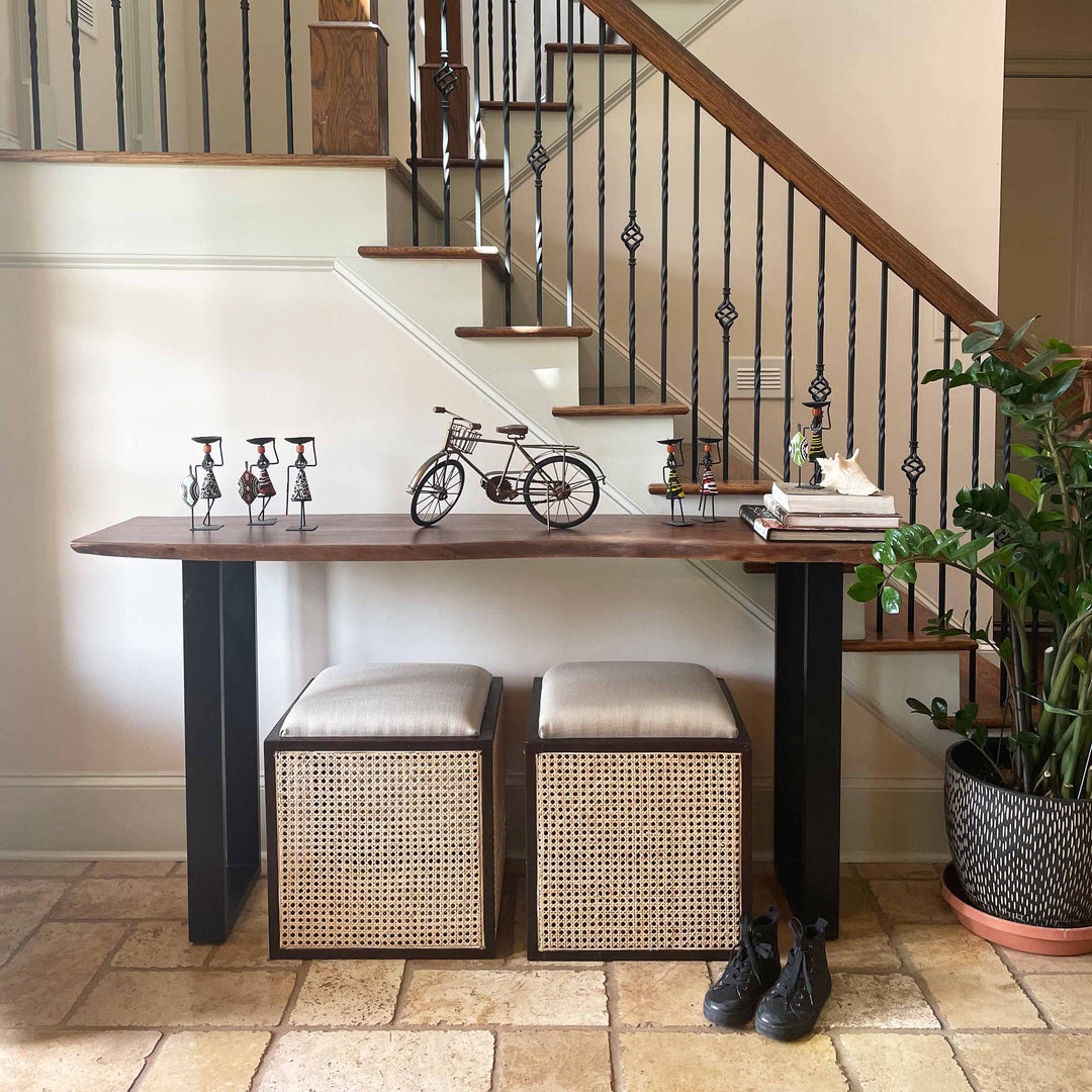 Heritage Live Edge Console Table