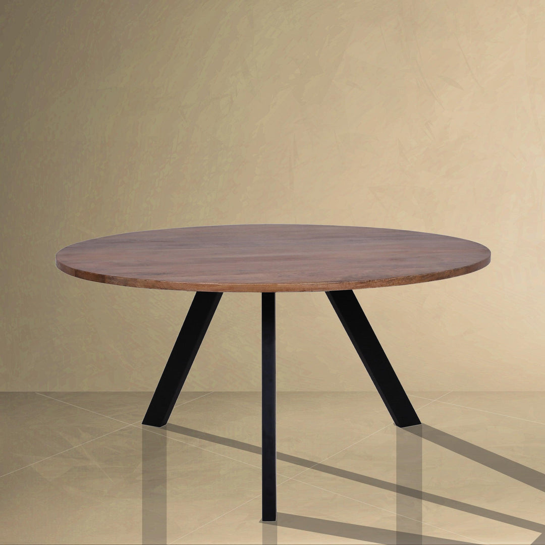 Plano Round Dining Table - Mango and Acacia