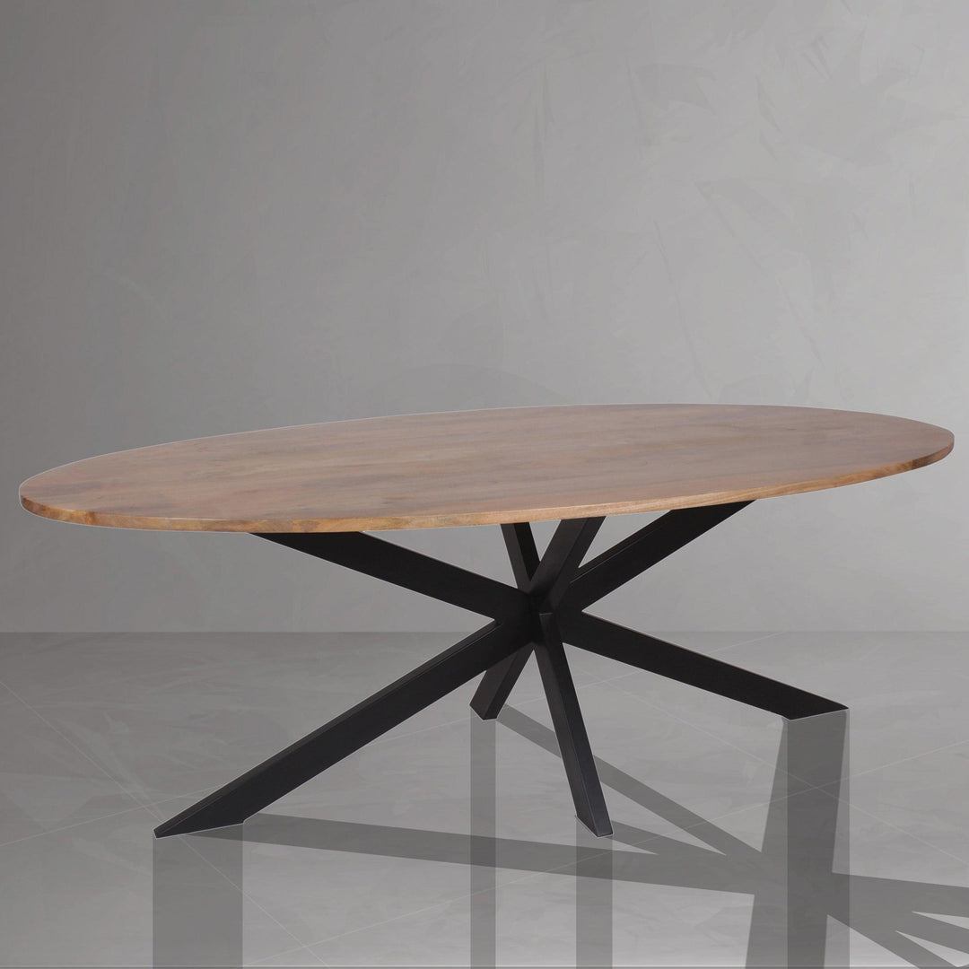 Jace Oval Dining Table - Mango and Acacia