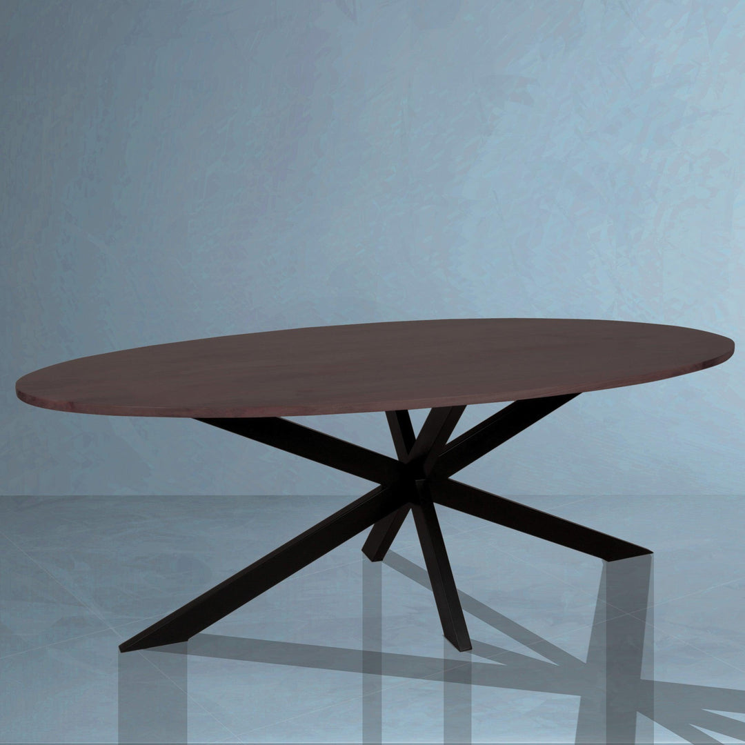 Jace Oval Dining Table - Mango and Acacia